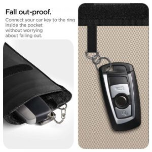 Spigen Pouch Keyless RFID Signal Blocker Black
