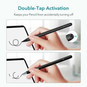 Alternative view of ESR Digital+ Magnetic Stylus Pen to Apple iPad Black