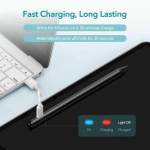 ESR Digital+ Magnetic Stylus Pen to Apple iPad Black ESR Digital+ Magnetic Stylus Pen to Apple iPad Black
