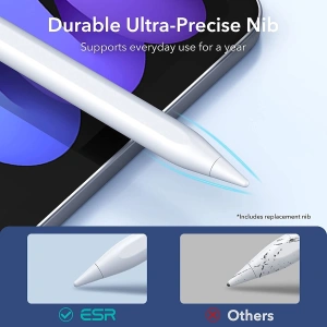 ESR Digital+ Magnetic Stylus Pen to Apple iPad White ESR Digital+ Magnetic Stylus Pen to Apple iPad White