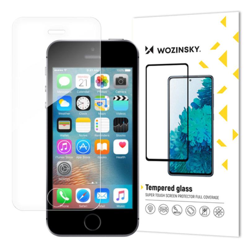 eng pm WOZINSKY Tempered Glass 9H PRO screen protector iPhone SE 2022 SE 2020 iPhone 8 iPhone 7 iPhone 6S iPhone 6 17519 5