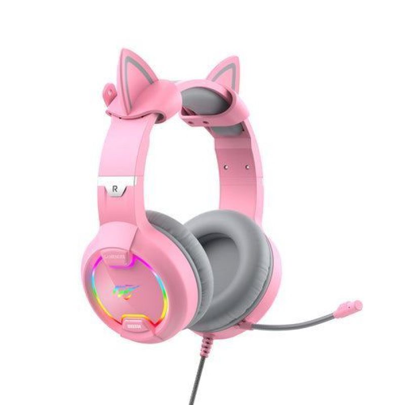 0016830 gaming havit h2233d pink Gaming Ακουστικά - Havit H2233d (PINK)