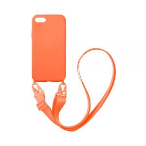 CarryHang Liquid Silicone Strap - iPhone 7 / 8 / SE 2020 / SE 2022 - Πορτοκαλί