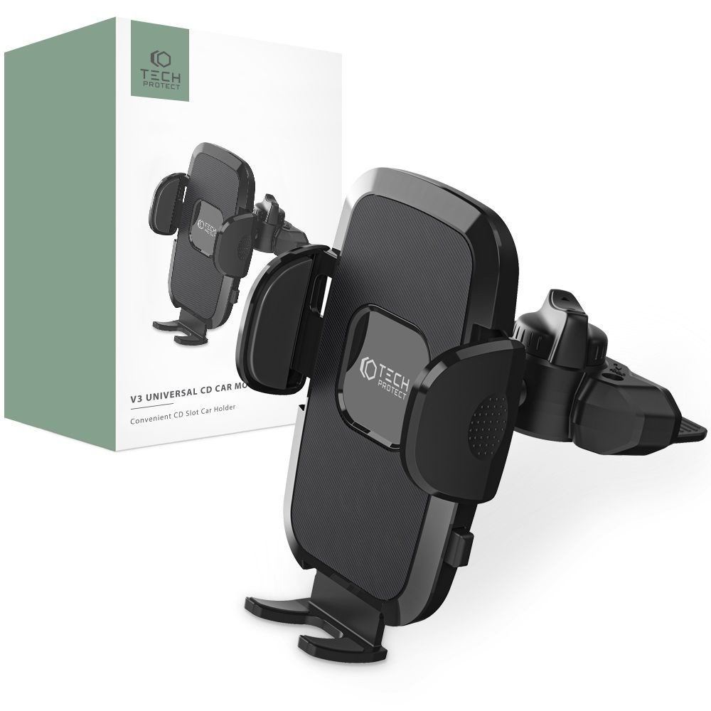 Tech-protect V3 Universal CD Car Mount Black Tech-protect V3 Universal CD Car Mount Black