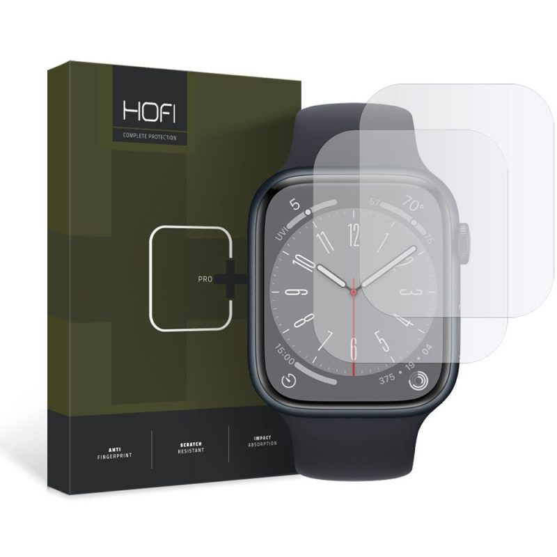 export 114 Hofi Hydroflex Pro+ Apple Watch 4/5/6/7/8/SE 40/41mm [2 PACK]