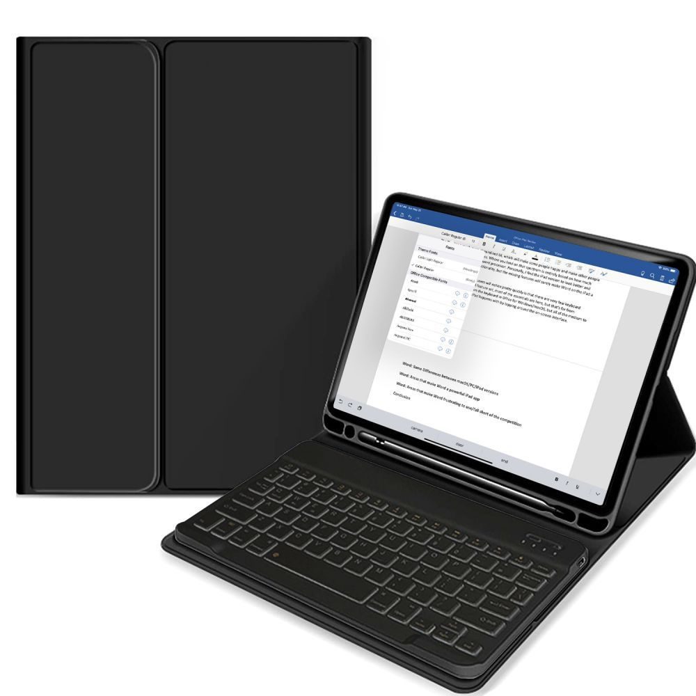 Tech-protect Sc Keyboard + Βάση για Pen - Apple iPad 10.9 2022 (10 Gen) / 11 2025 (11 Gen) Black