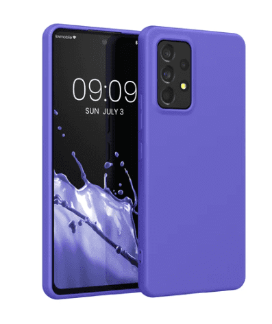 KW Samsung Galaxy A53 5G Θήκη Σιλικόνης - Vibrant Purple