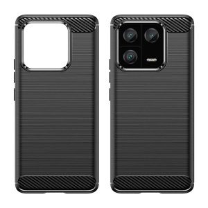Carbon Εύκαμπτη Θήκη για το Xiaomi 13 Pro Μαύρο