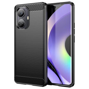 Carbon Εύκαμπτη Θήκη για το Realme 10 Pro Μαύρο