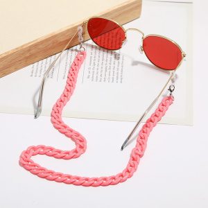 Alternative view of Ακρυλική Αλυσίδα 75cm Γυαλιών Leopard - Γκρί