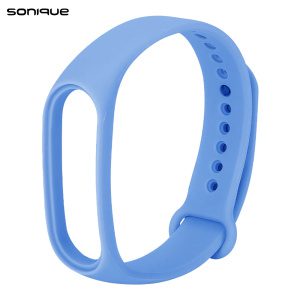 Λουράκι Σιλικόνης Sonique Color για Xiaomi Mi Band 3/4 - Ανοιχτό Μπλέ