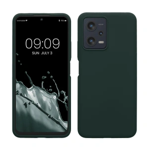 KW Θήκη Rubberized Back Cover Σιλικόνης για Xiaomi Redmi Note 12 5G / POCO X5 5G - Moss Green
