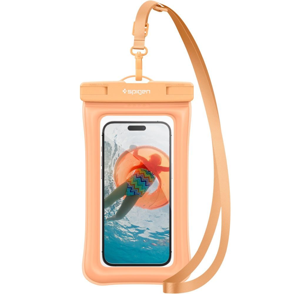 Spigen A610 Universal Waterproof Float Case Apricot Spigen A610 Universal Waterproof Float Case Apricot