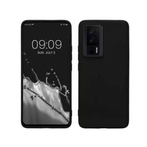 KW Θήκη Slim TPU Σιλικόνης για Xiaomi Poco F5 Pro 5G - Black
