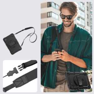 Tech-Protect Solid360 Samsung Galaxy Tab A9+ Plus 11.0 X210 / X215 / X216 Black