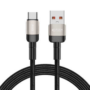 Tech-Protect Ultraboost Evo cable USB-A / USB-C 100W 5A 200cm Titanium
