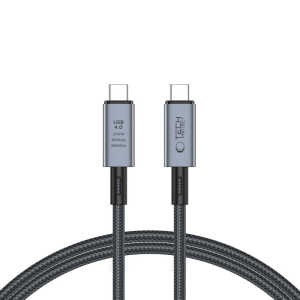 Tech-Protect Ultraboost Max USB-C / USB-C cable 4.0 8K 40Gbps PD 240W 100cm Grey