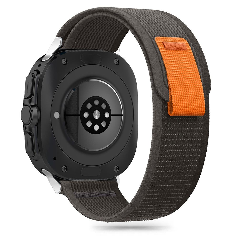 Tech-Protect Nylon Samsung Galaxy Watch Ultra 47mm black/orange