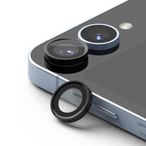 Ringke - Camera Lens Frame Glass (2 pack) - Samsung Galaxy Z Flip 6 - Black