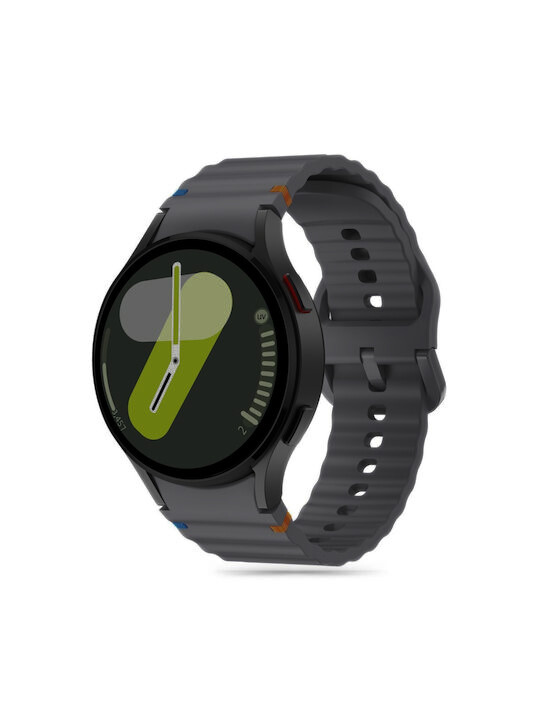 Tech-protect Silicone Sport Samsung Galaxy Watch 4 / 5 / 5 Pro / 6 / 7 / Fe Crayon Grey
