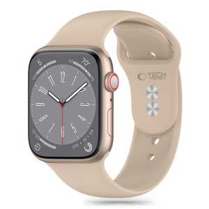 Tech-Protect Silicone Apple Watch 8 / 9 / 10 / 11 / 12 / Se (40 / 41 / 42 Mm) Walnut