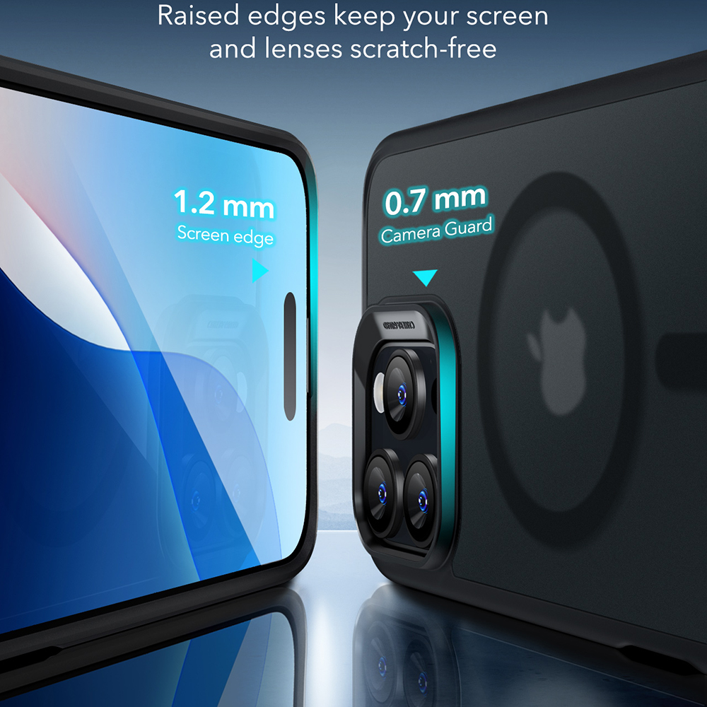 ESR - Classic Hybrid HaloLock - iPhone 16 Pro - Frosted Clear - Image 3
