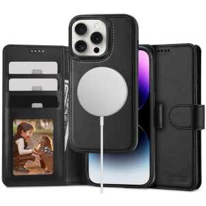 Tech-protect Wallet Magsafe iPhone 16 Pro Max - Black