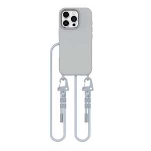 Tech-protect Magnecklace Magsafe iPhone 16 Pro Max - Crayon Grey