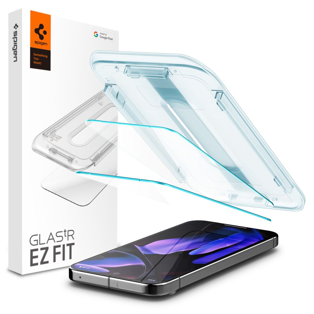 Spigen Glas.tr ”ez Fit” 2-pack Google Pixel 9 Pro XL / 10 Pro XL Clear