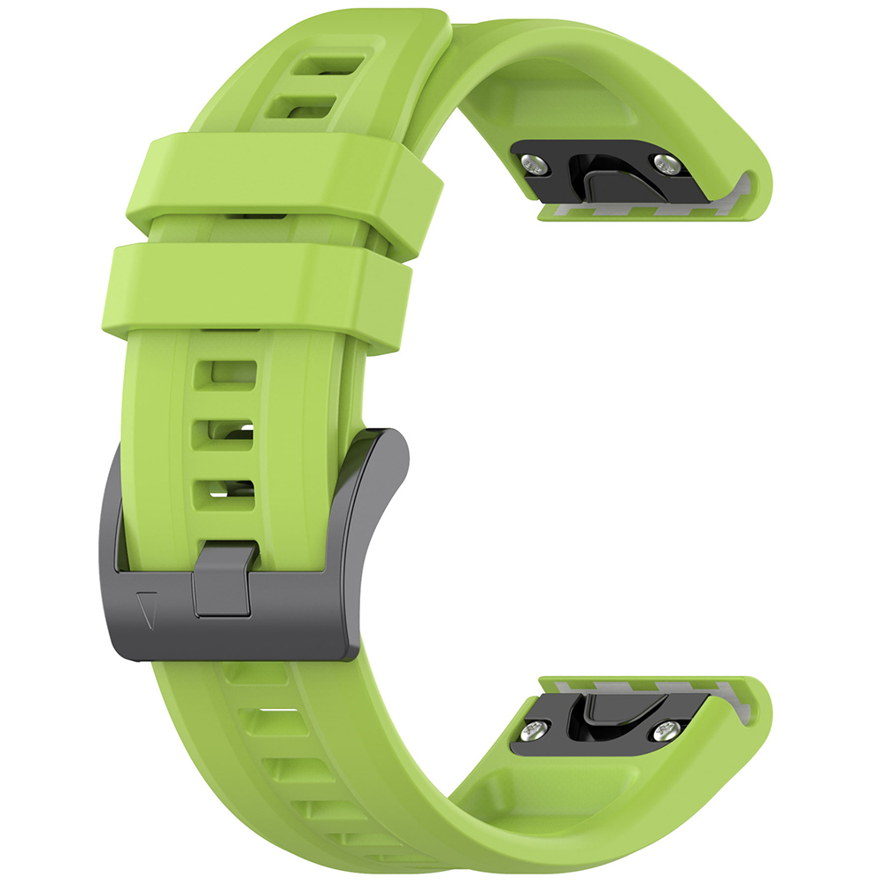 Techsuit - Watchband QuickFit 22mm (W060) - Garmin Fenix 5/5 Plus 6/6 Pro/7/Forerunner 935/945/955/Approach S60 - Light Green Techsuit - Watchband QuickFit 22mm (W060) - Garmin Fenix 5/5 Plus 6/6 Pro/7/Forerunner 935/945/955/Approach S60 - Light Green