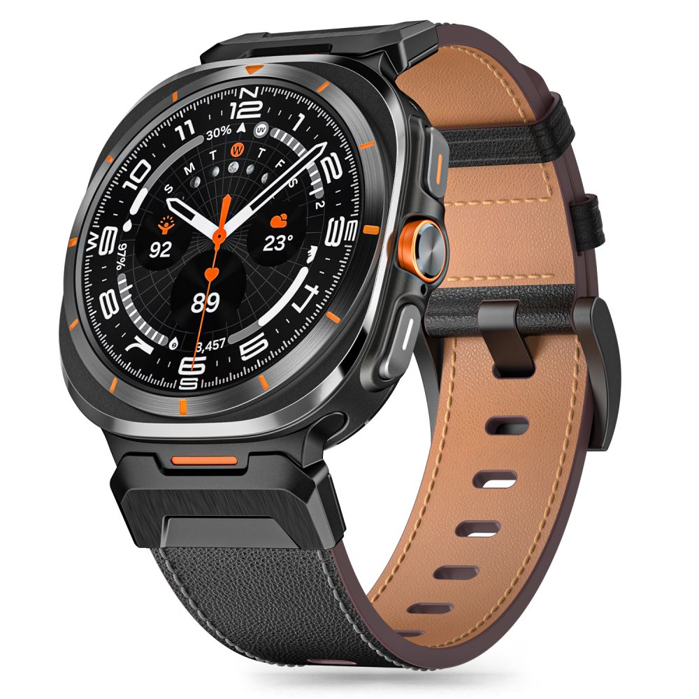 Tech-protect Delta Pro Samsung Galaxy Watch Ultra (47 Mm) Leather Black