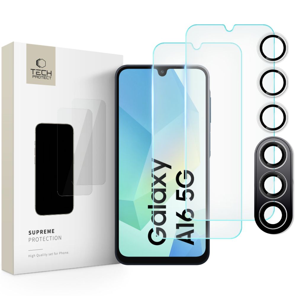 Tech-protect Supreme Set Galaxy A16 4g / 5g Clear Tech-protect Supreme Set Galaxy A16 4g / 5g Clear