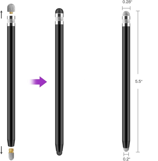 Tech-protect Usp100 4-tip Touch Stylus Pen Black Tech-protect Usp100 4-tip Touch Stylus Pen Black - Image 2
