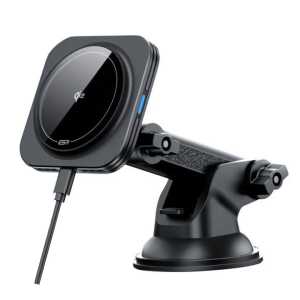 Esr Halolock Magnetic Magsafe Dashboard Car Mount Wireless Charger Qi2 15w Black