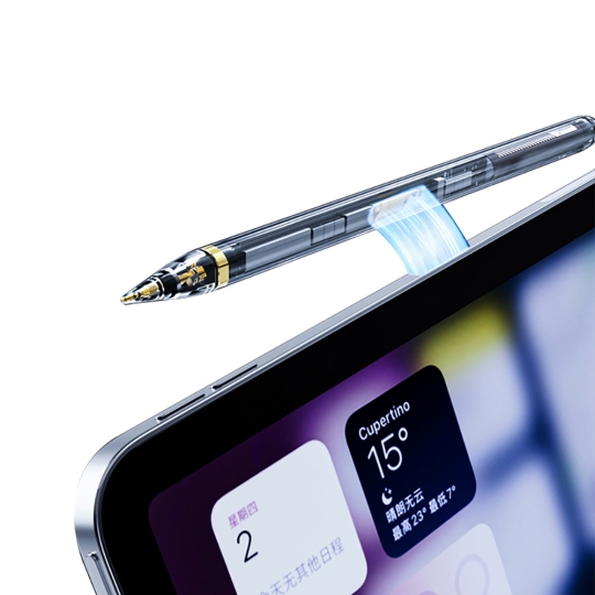 Tech-protect Digital Magnetic Stylus Pen ”4” Ipad Clear/black Tech-protect Digital Magnetic Stylus Pen ”4” Ipad Clear/black - Image 3