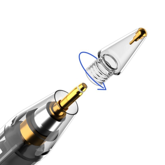 Tech-protect Digital Magnetic Stylus Pen ”4” Ipad Clear/black Tech-protect Digital Magnetic Stylus Pen ”4” Ipad Clear/black - Image 4