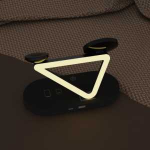 Alternative view of Tech-protect Qi15w-a41 3in1 Magnetic Magsafe Wireless Charger Black