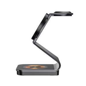Tech-protect Qi15W-A29 3in1 Magnetic MagSafe Wireless Charger Black