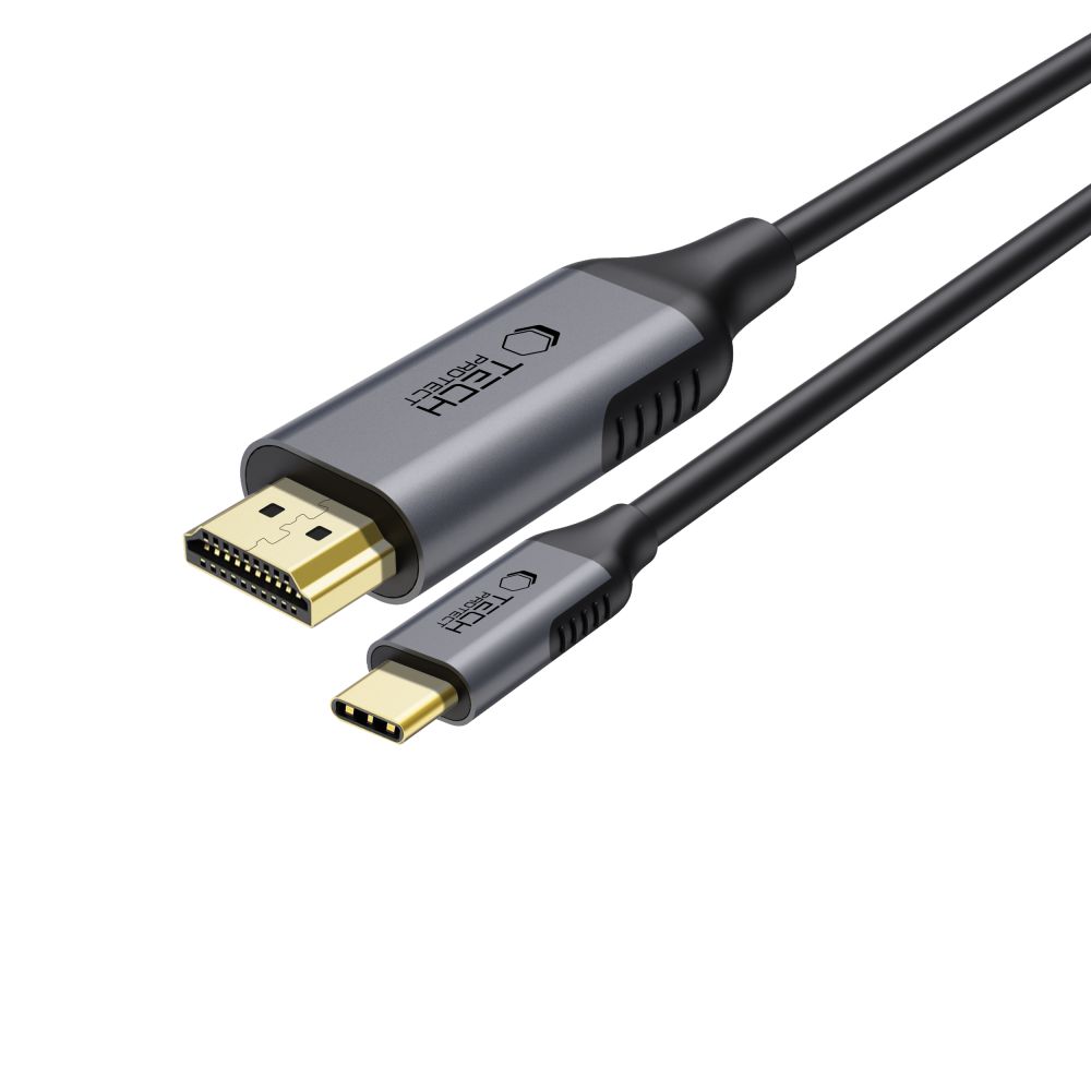 Tech-protect Ultraboost Cable Type-c To Hdmi 2.0 4k 60hz 180cm Black