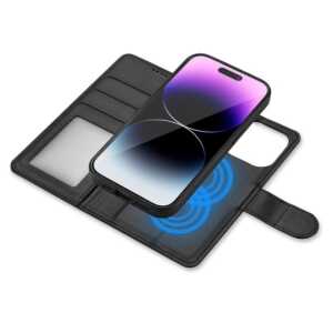 Alternative view of Tech-protect Wallet Magsafe iPhone 16 Pro Max - Black