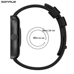 Alternative view of Λουράκι Σιλικόνης Sonique Color για Xiaomi Redmi Watch 4 / Redmi Watch 5 Λευκό