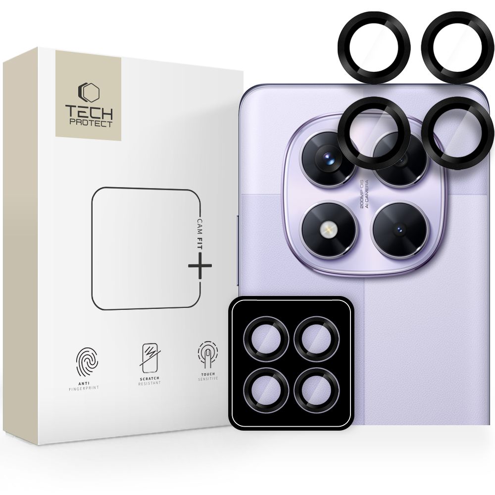 Tech Protect Camring Pro+ Xiaomi Redmi Note 14 Pro 5g / Poco X7 5g Black