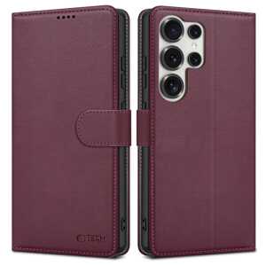 Tech-protect Wallet Galaxy S25 Ultra Mulberry