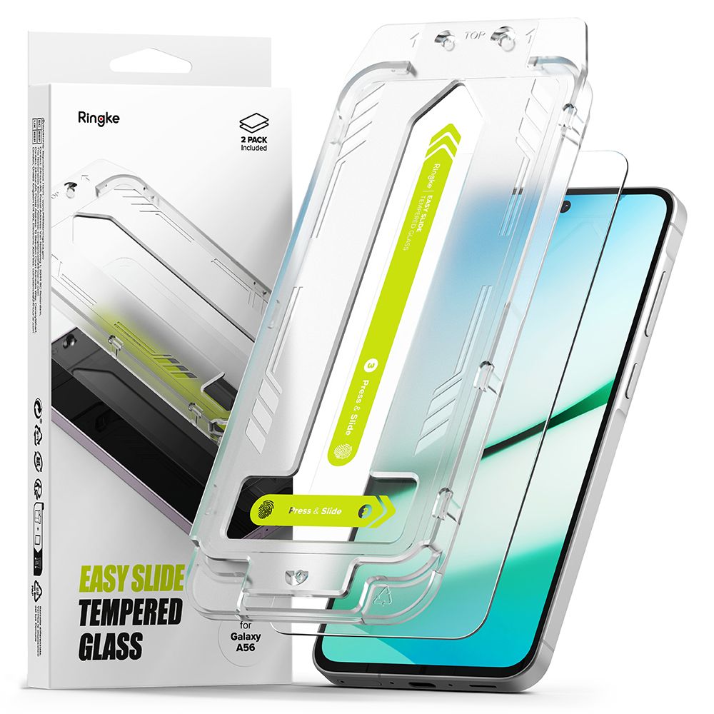 Ringke Easy Slide 2-pack Galaxy A56 5g Clear