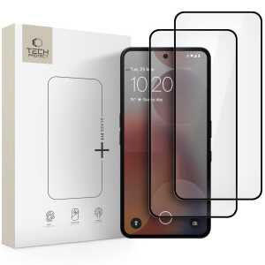 Tech-protect Glass Fit+ 2-pack Nothing Phone 3a / 3a Pro Black
