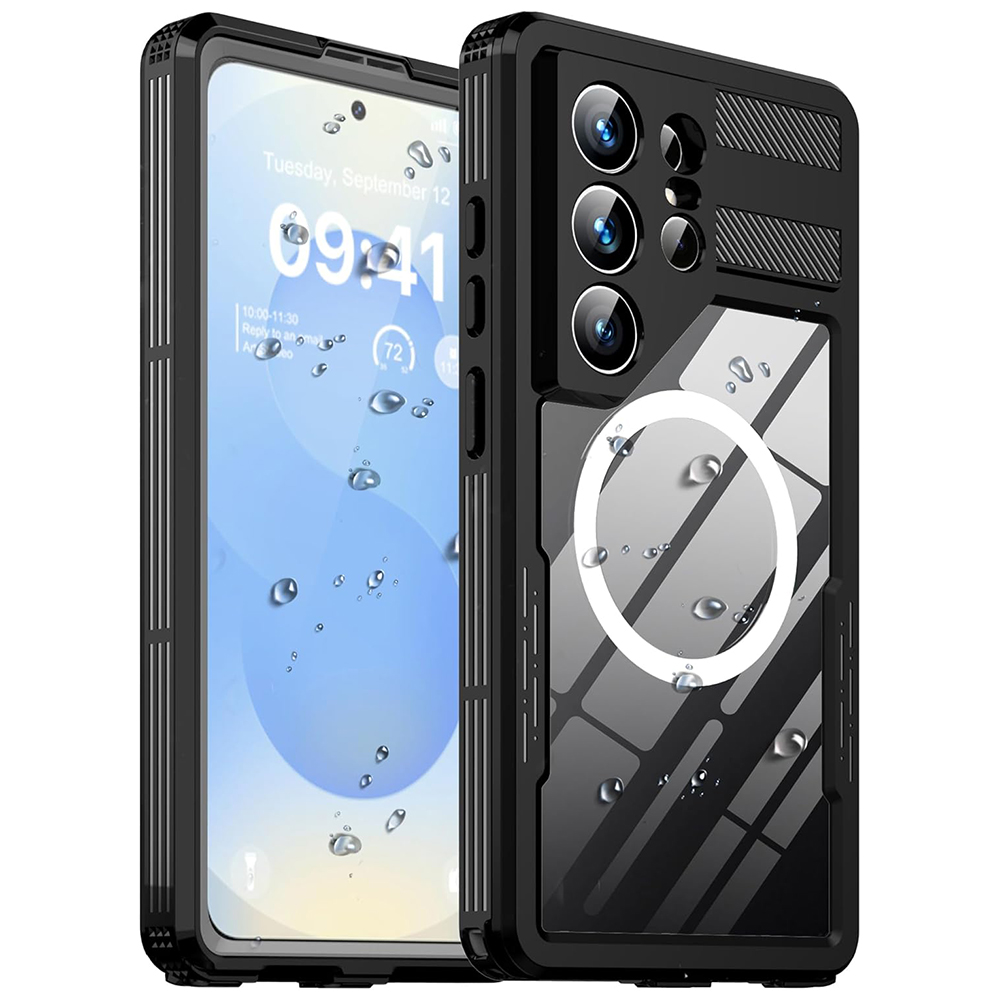 ShellBox - Waterproof IP68 Case - Samsung Galaxy S25 Ultra - Black