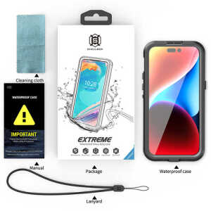 Alternative view of ShellBox - Waterproof IP68 Case - Samsung Galaxy A55 5G - Black