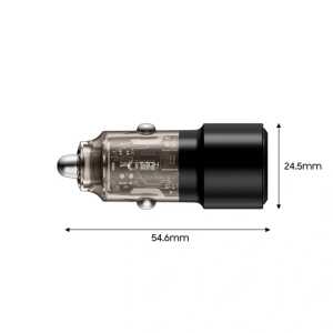Alternative view of Tech-protect Cc03 2-port Car Charger Pd75w Black