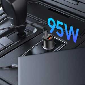 Tech-protect Cc03 2-port Car Charger Pd95w/qc3.0 Black Tech-protect Cc03 2-port Car Charger Pd95w/qc3.0 Black
