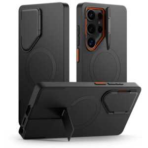 Tech Protect Kevlar Aura Magsafe Galaxy S25 Ultra Black/orange